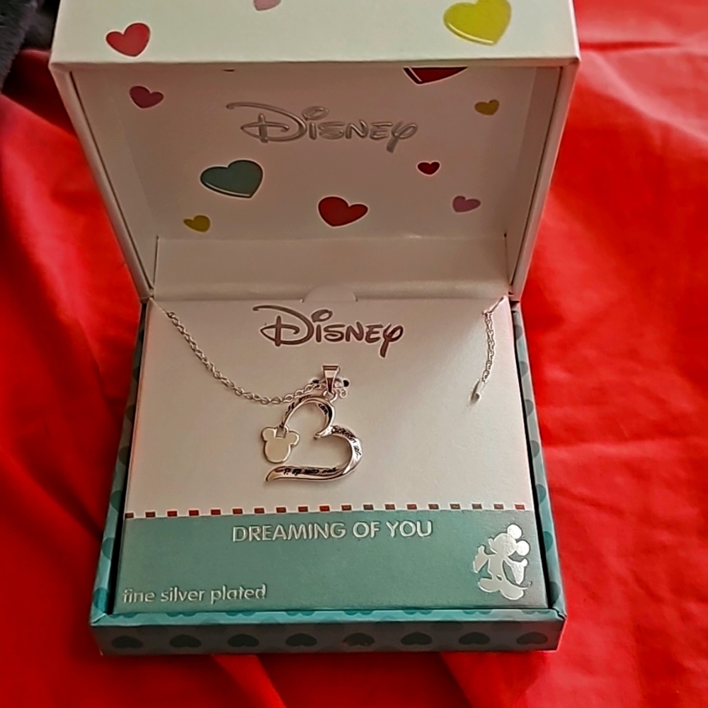 Disney mickey necklace for little girls